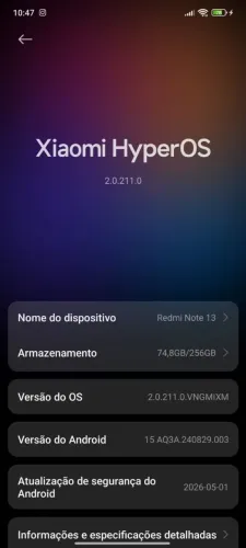 Celular xiomi