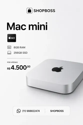 Mac Mini M2 8GB/256GB Chip
