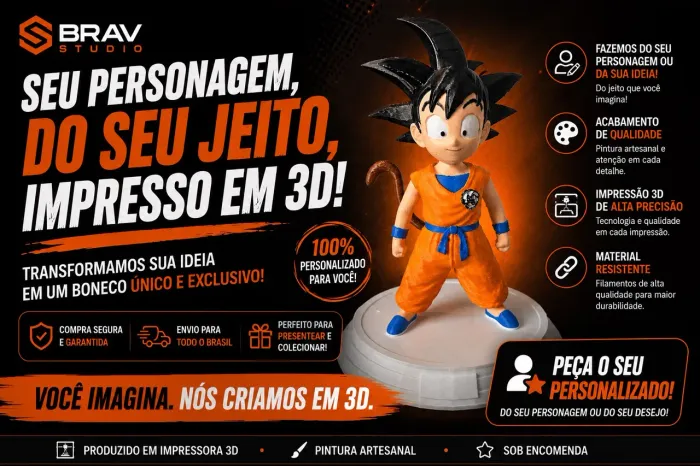 Bonecos 3D Personalizados