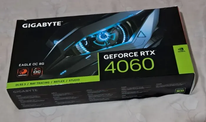 Placa de Vídeo RTX 4060 8GB Eagle 3Fans
