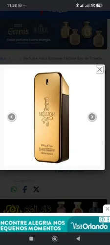 Perfume Eau de Toilette Masculino 200ML
