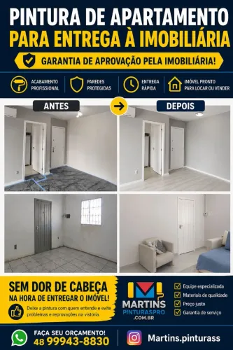 Pintor Profissional Grande Floripa