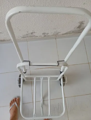 Caixa Térmica de Isopor e Carrinho