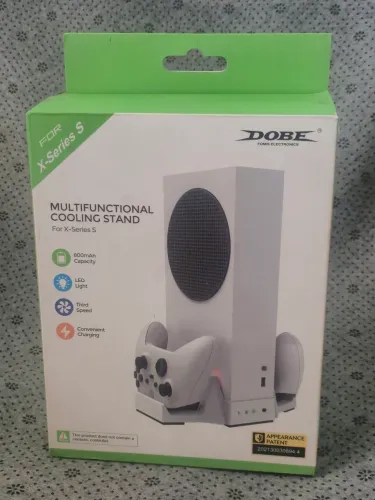 Cooler Ventilador Para Xbox Séries S + 2 Baterias