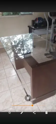 mesa de vidro
