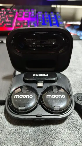 Microfone de Lapela Maono WM620 USB C