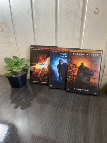 DVDs duplos Trilogia Batman - Christopher Nolan