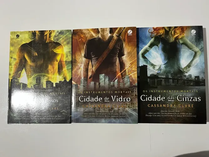 Os instrumentos mortais 3 primeiros livros
