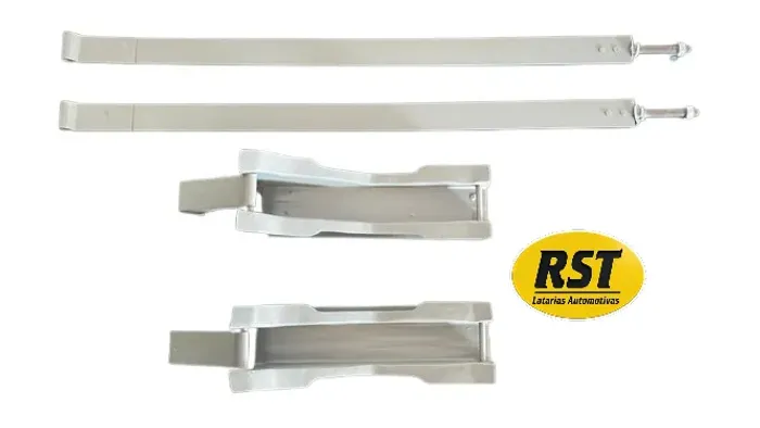 Suporte Cinto do Tanque Chevrolet Brasil 3100 57,58,59,60,61,62,63 Par Chapa 18