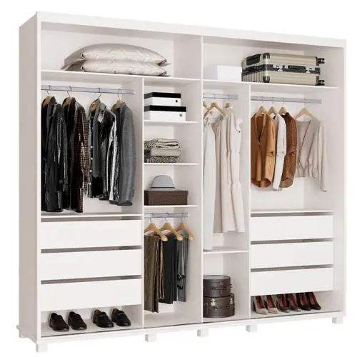 Guarda roupa de casal 2.55 metros