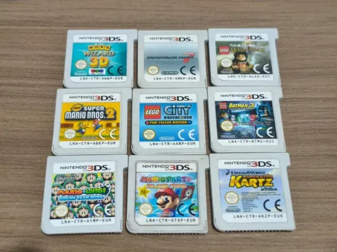 Lote - Jogos para 3DS