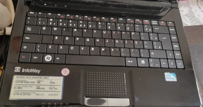 Notebook Itautec Infoway Note W7410 (Usado)