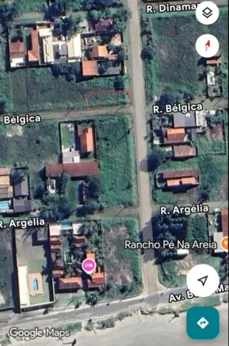 Lote na praia