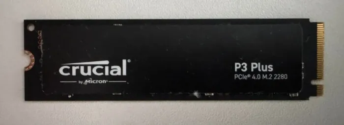 SSD Crucial P3 Plus 1TB NVMe M.2 2280 PCIe Gen4 x4 PS5