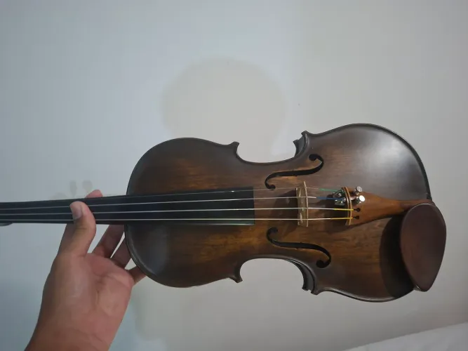 Violino Profissional Rolim Envelhecido Fosco 4/4 | Ajustado por Luthier