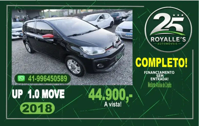 Volkswagen Up! Move 1.0 Total Flex 12V 5P 2018