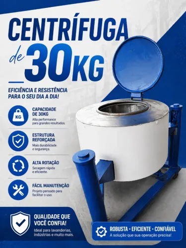Centrífuga industrial 