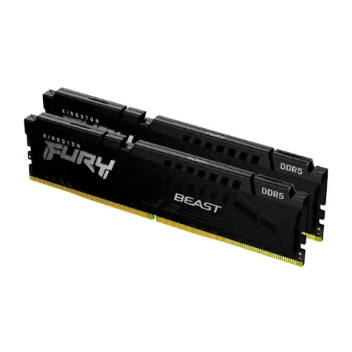 Memória RAM Kingston Fury Beast Expo 32GB (2X16GB) 6000MTs DDR5 DIMM CL30 Preto [novo]
