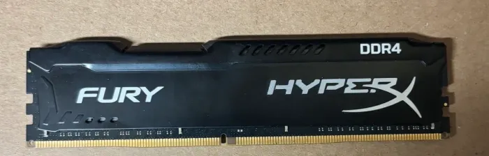 Memória HyperX Fury, 16GB, 2933MHz, DDR4, CL17, Preto - HX429C17FB/16