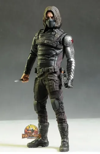O Soldado Invernal - Hot Toys Capitão América MMS241 buck