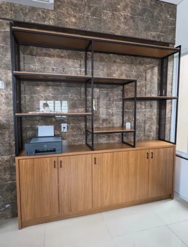 Estante estilo industrial