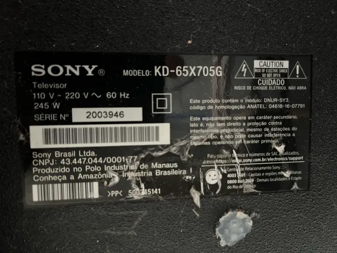 TV Sony 65?