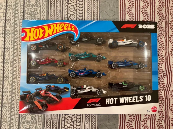 Pack Hot Wheels F1 2025