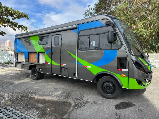 Motorhome final de montagem oportunidade