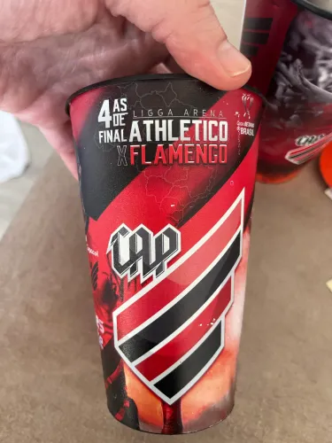Copo oficial do CAP - Athletico Paranaense x Flamengo 2019