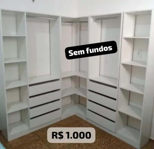 Closet em MDF a pronta entrega