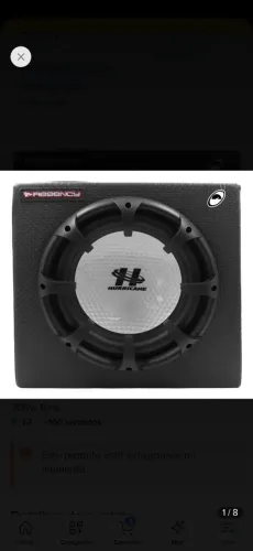 Vendo Caixa Dutada com auto falante Hurricane 12"