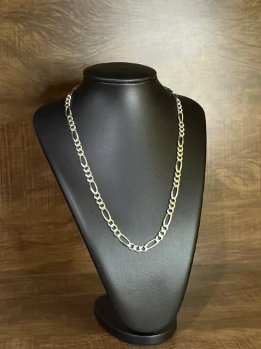 Cordão de Prata 925 - Elo 3x1