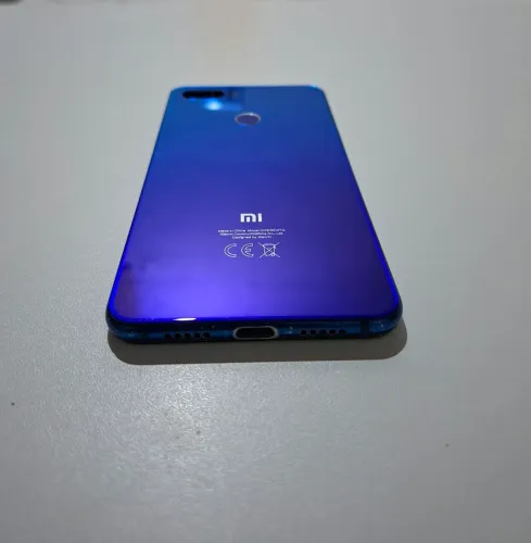 Carcaça + Tampa Traseira Xiaomi Mi 8 Lite Azul M1808D2TG