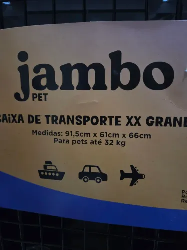 CAIXA DE TRANSPORTE PET GRANDE