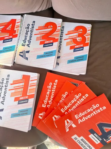 Livros do adventista 1º ano 