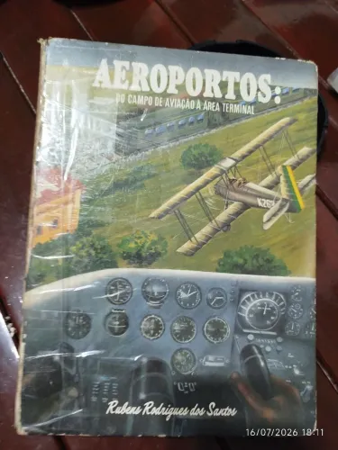 Livro aeroportos para doação