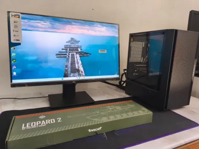 PC GAMER; Ryzen 5 Pro 3400G, 16GB DDR4, SSD512GB, RTX 2060 Super 6GB, Monitor 24...