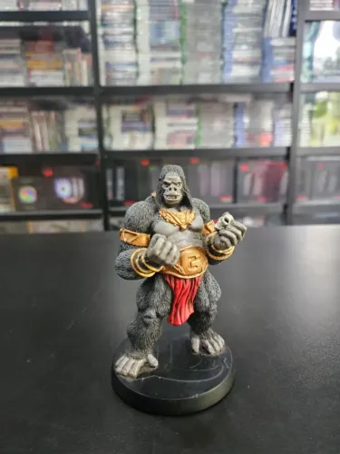 MINIATURA Gorila Grodd Eaglemoss DC Comics Especial Batman (Sem revista, apenas figure)