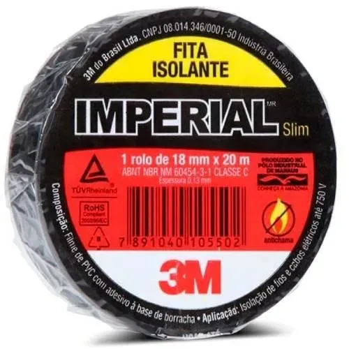FITA ISOLANTE 18MMX20MTS IMPERIAL (3M)