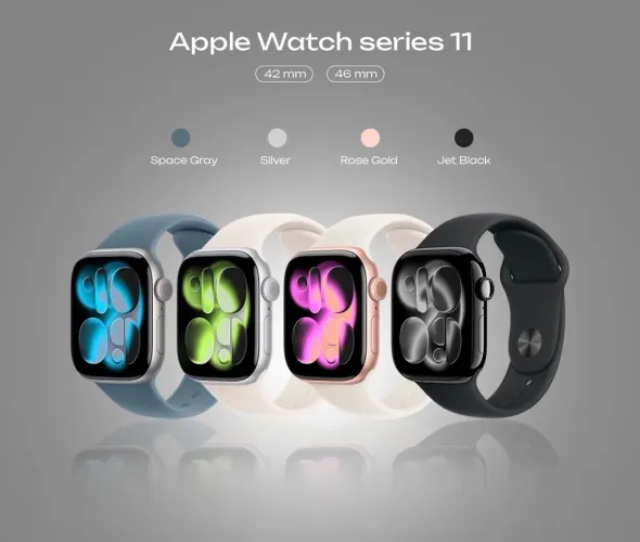 APPLE WATCH SÉRIE 11 46mm NOVO LACRADO, LOJA NO RIOMAR.