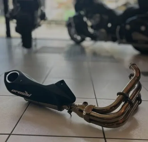 Escapamento Full Arashi para Kawasaki Z 1000 2015/2023