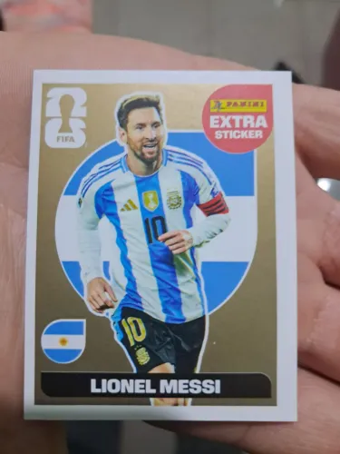 Figurinha Lionel Messi legend gols, copa 2026 panini