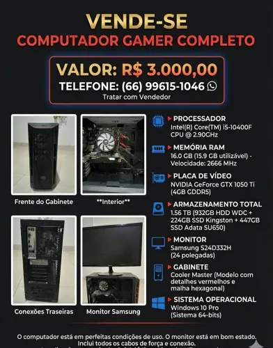 PC gamer completo