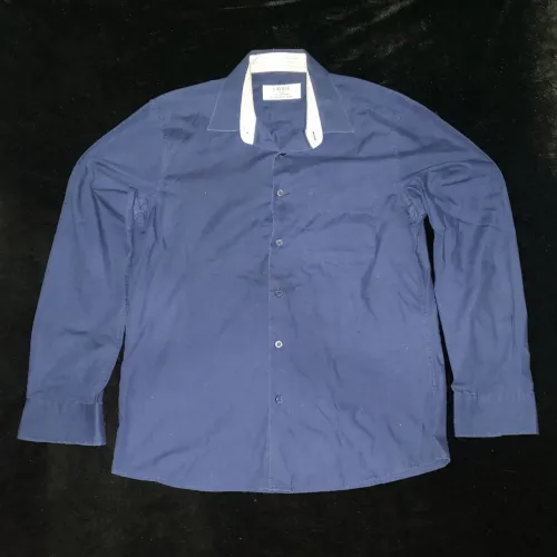 Camisa Social LaVille Azul Marinho