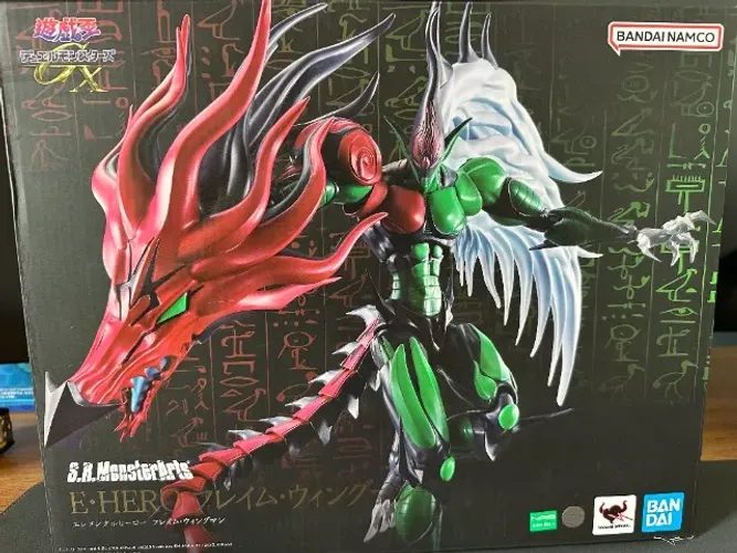 Elemental Hero Flame Wingman S.h.monsterarts Yu-gi-oh Bandai