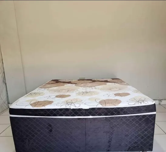 Cama Box Casal Espuma ENTREGA GRÁTIS 