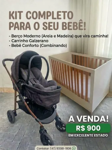 Kit completo para bebê