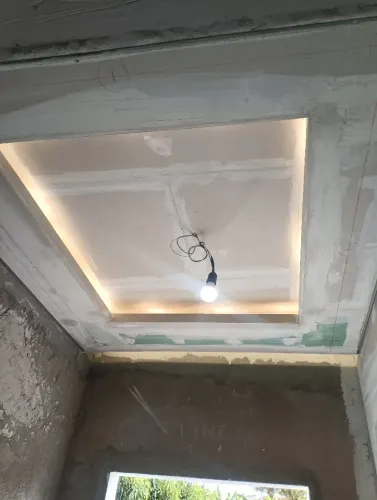 Gesso e elétrica 