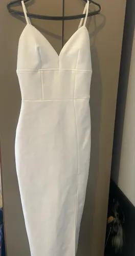 Vestido branco TAM P