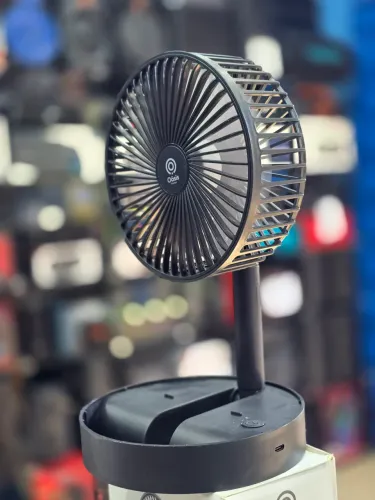 Ventilador Portátil de Mesa Recarregável Potente